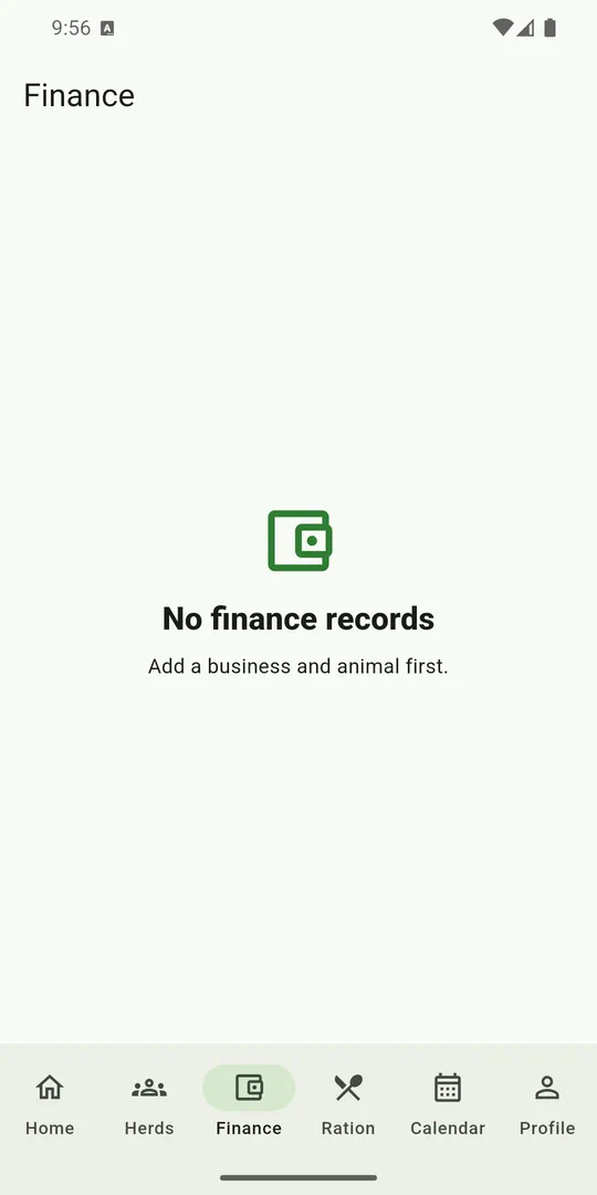 Finance records